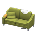 Sloppy Sofa (Green - White) NH Icon.png