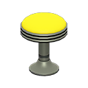 Diner Counter Chair's Yellow variant