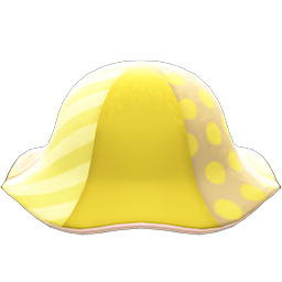 Patchwork Tulip Hat (Yellow) NH Icon.png