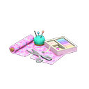 Sewing Project (Pink) NH Icon.png