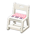Study Chair (White - Pink) NH Icon.png
