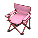 Outdoor Folding Chair (Red - Pink) NH Icon.png