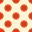 The Red and white pattern for the polka-dot lamp.