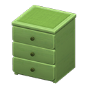 Simple Small Dresser (Green - Green) NH Icon.png