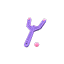 Colorful Slingshot (Purple) NH Icon.png