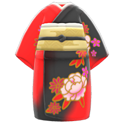 Flashy Kimono (Red) NH Icon.png