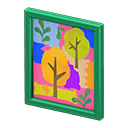 Framed Poster (Green - Trees) NH Icon.png