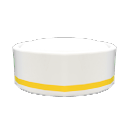 Paper Restaurant Cap (White & Yellow) NH Icon.png
