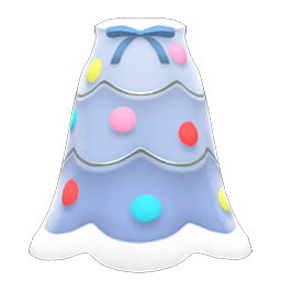 Festive-Tree Dress's Silver variant