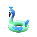 Inflatable Bird Ring's Green variant
