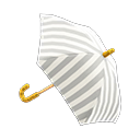 Striped umbrella