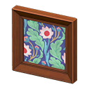 Fancy Frame (Brown - Repeating-Pattern Painting) NH Icon.png