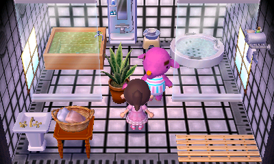 Interior of Paolo's house in Animal Crossing: New Leaf