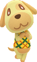 Artwork of Goldie the Dog