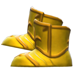 Gold-Armor Shoes