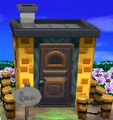 Exterior of Lucky's house in Animal Crossing: New Leaf