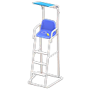 Lifeguard Chair (Blue) NH Icon.png