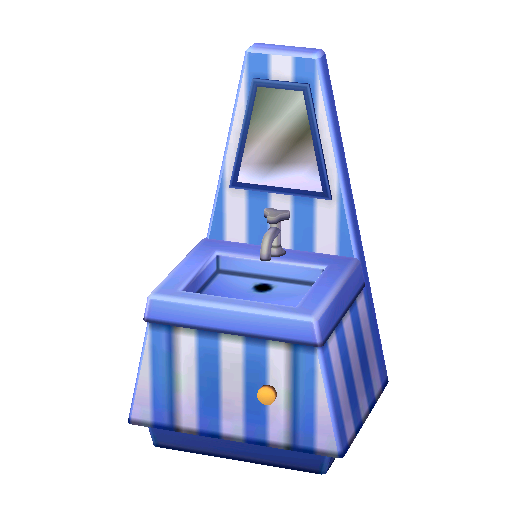 Stripe bathroom sink (New Leaf) Animal Crossing Wiki Nookipedia
