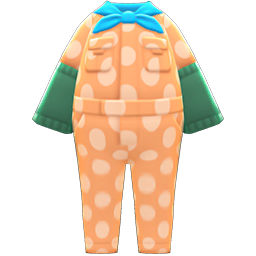 Coveralls with Arm Covers (Orange) NH Icon.png
