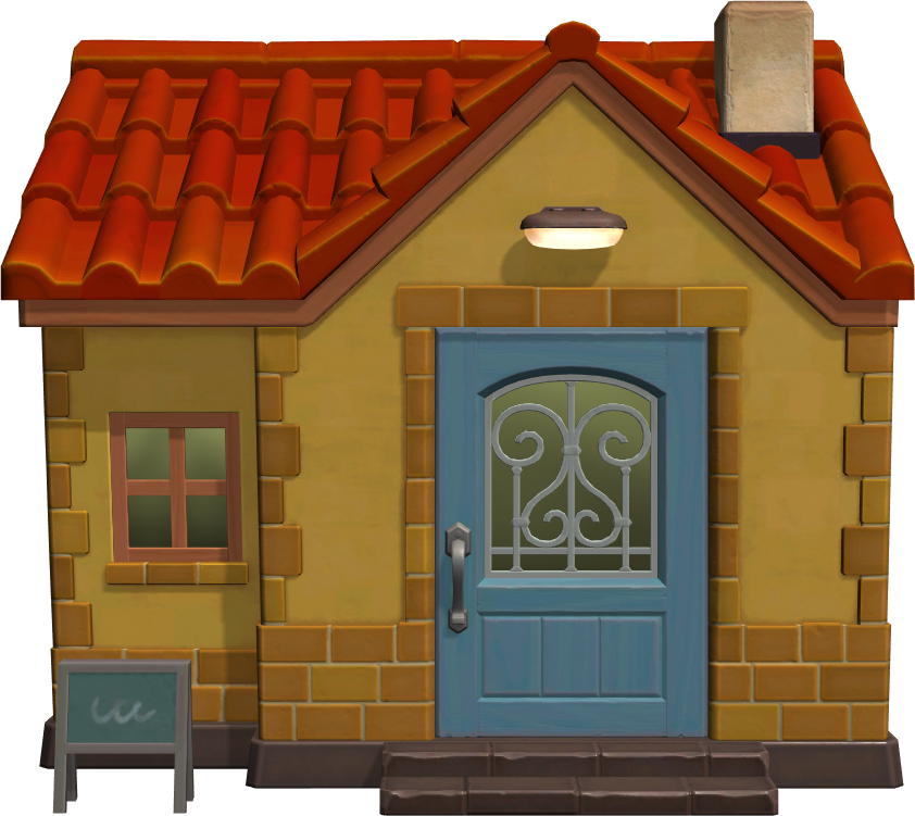 Exterior of Paula's house in Animal Crossing: New Horizons