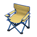 Outdoor Folding Chair (Blue - Yellow) NH Icon.png