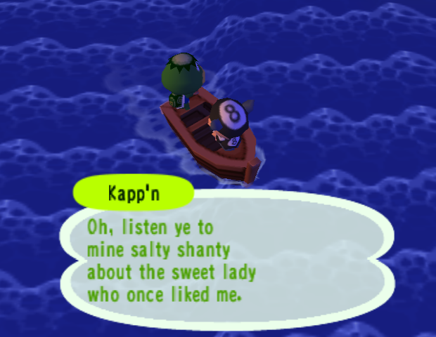 Alternatief Knipoog abstract Kapp'n's Song - Animal Crossing Wiki - Nookipedia