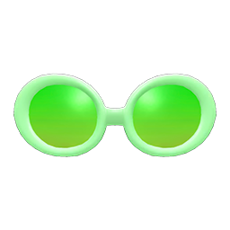 复古墨镜 (绿色)