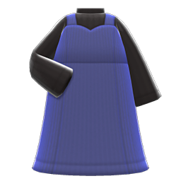 Sweetheart Dress (Navy Blue) NH Icon.png