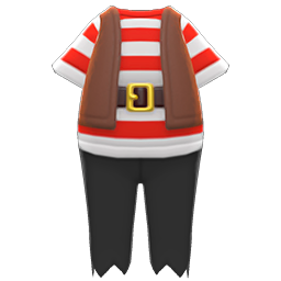 Pirate Outfit (Red) NH Icon.png