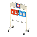 Scoreboard (White - Red & Blue) NH Icon.png