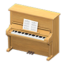 Upright Piano (Maple) NH Icon.png