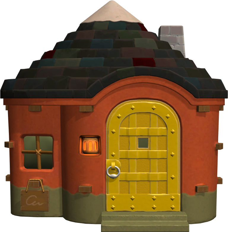 Exterior of Sterling's house in Animal Crossing: New Horizons