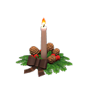 Holiday Candle (Brown) NH Icon.png