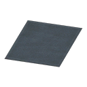 Simple medium black mat