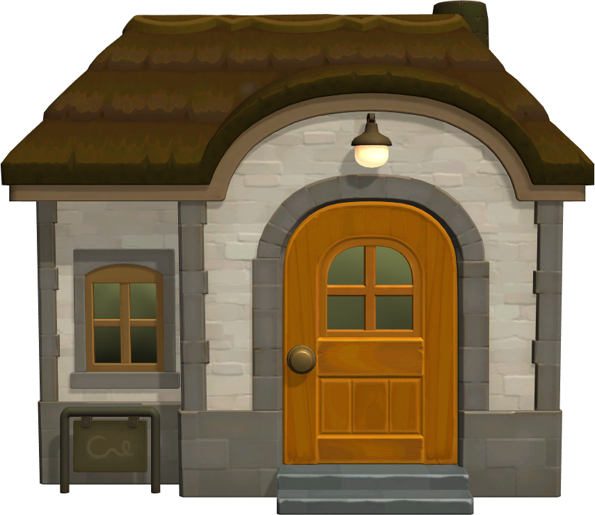 Exterior of Ozzie's house in Animal Crossing: New Horizons
