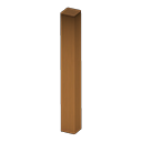 Wooden pillar's Natural wood variant