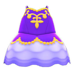 Ballet Outfit (Purple) NH Icon.png