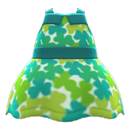Clover Dress New Horizons Nookipedia The Animal Crossing Wiki