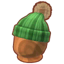 Green Pom-Pom Knit Hat PC Icon.png