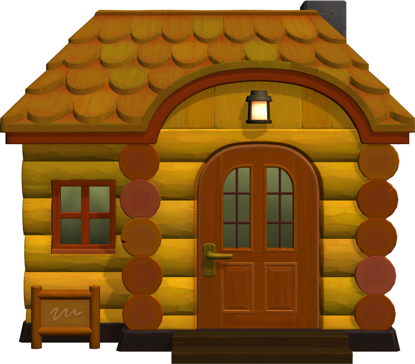 Exterior of Canberra's house in Animal Crossing: New Horizons