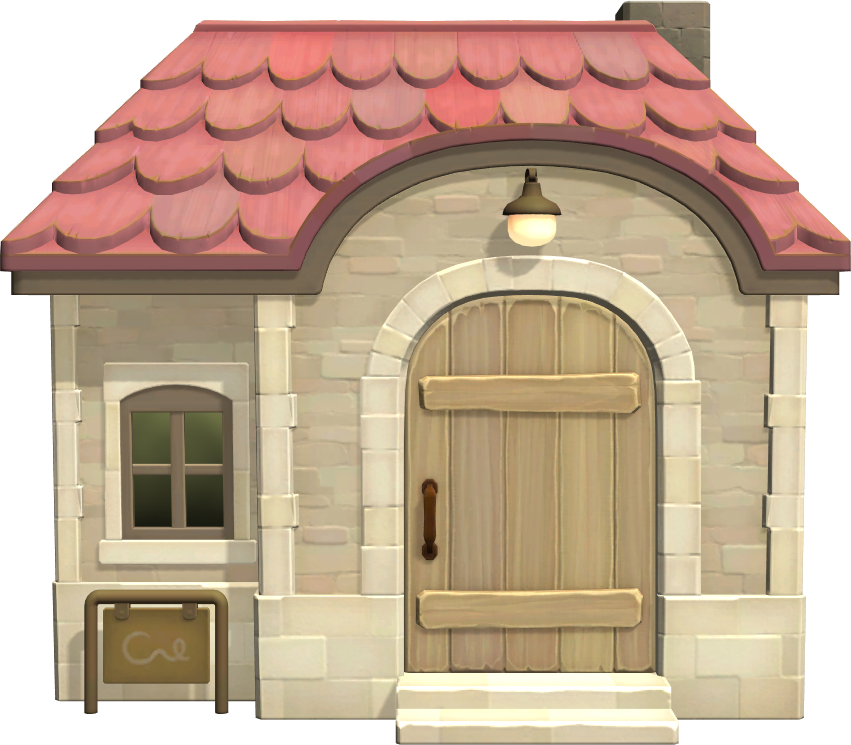 Exterior of Felicity's house in Animal Crossing: New Horizons