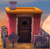 Exterior of Velma's house in Animal Crossing: New Leaf