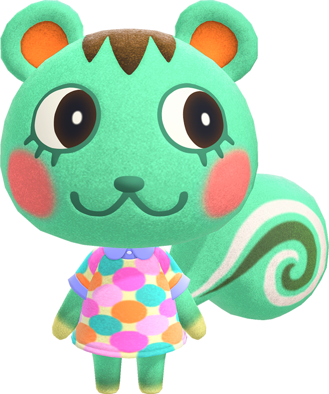 Artwork of Mint the Squirrel