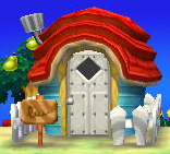 Exterior of Margie's house in Animal Crossing: New Leaf