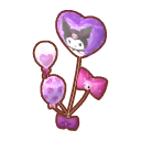 Kuromi Balloons PC Icon.png