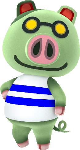 Artwork of Cobb the Pig