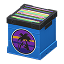 Record Box (Blue - Sunset) NH Icon.png