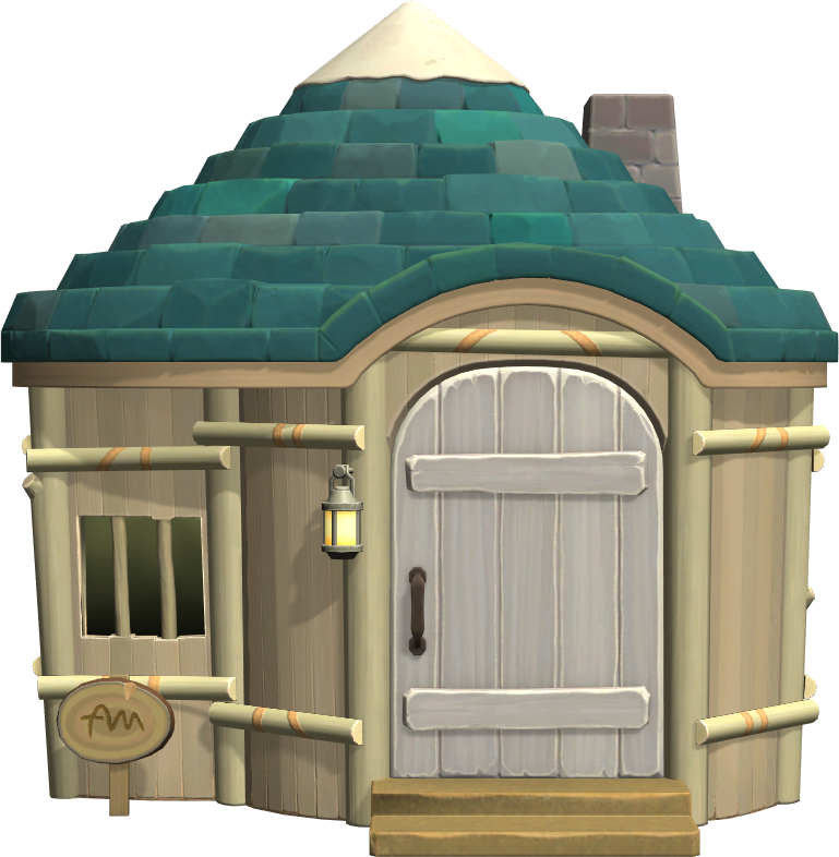 Exterior of Alli's house in Animal Crossing: New Horizons