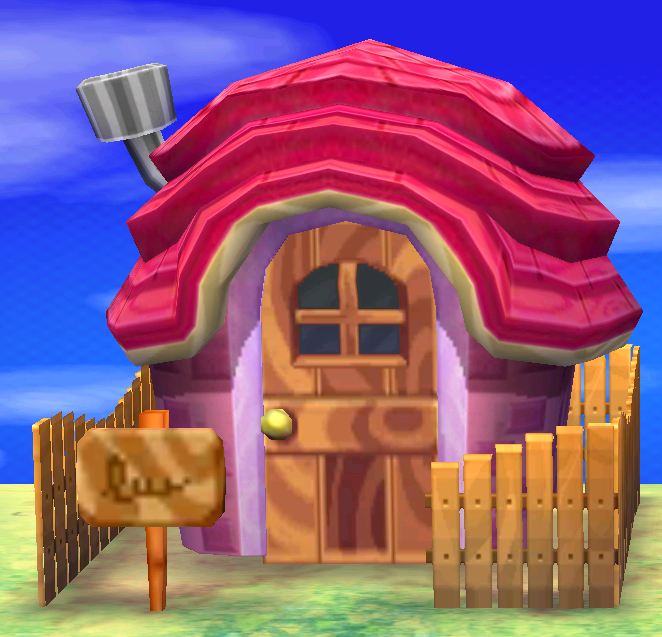 Exterior of Miranda's house in Animal Crossing: New Leaf