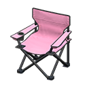 Outdoor Folding Chair (Black - Pink) NH Icon.png